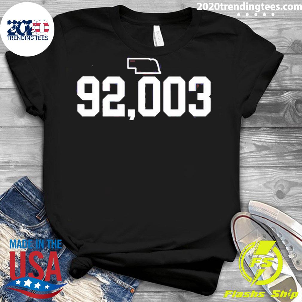Official 92003 Nebraska - Adult & Kids T-Shirts, Sweatshirts & Hoodies apparel design preview 3