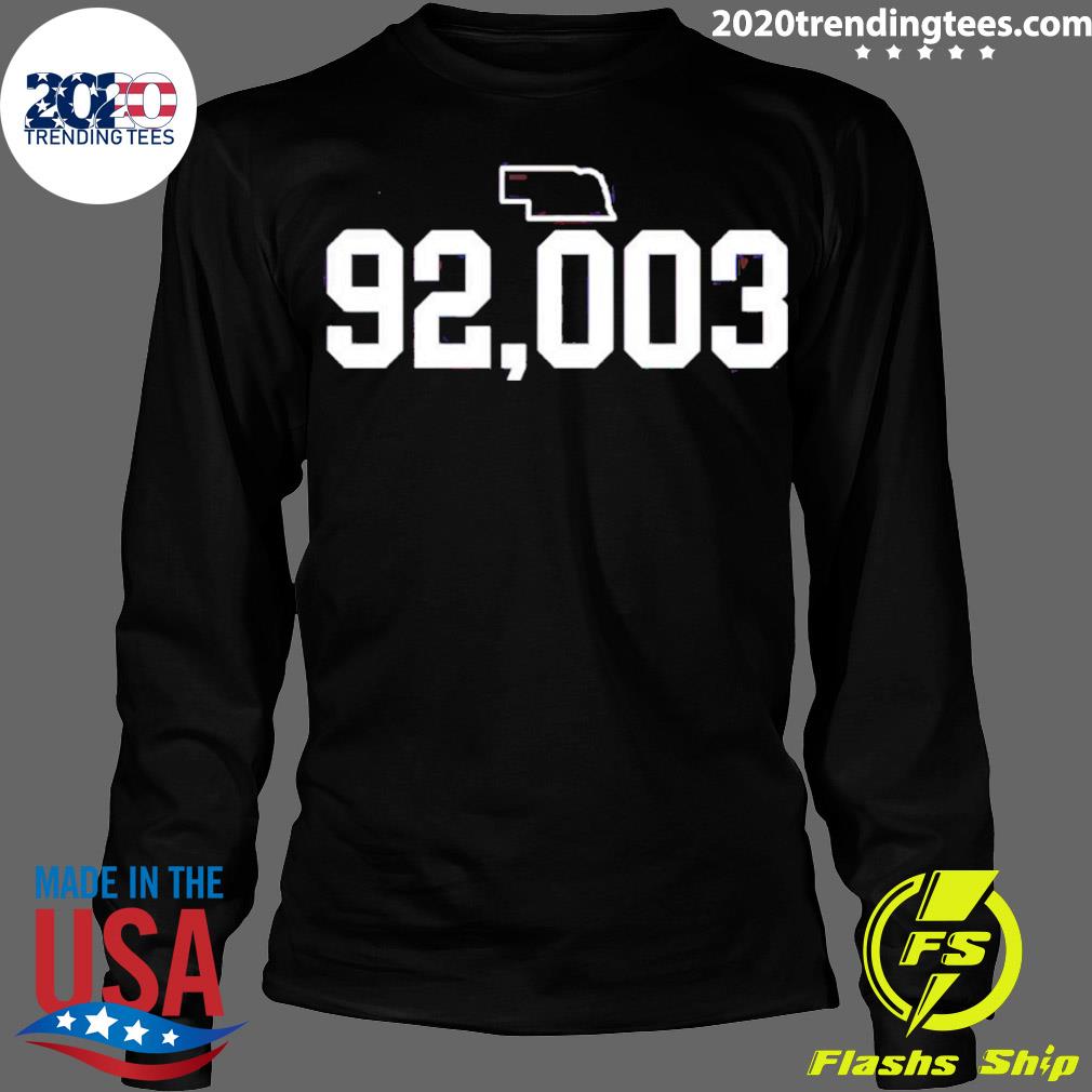 Official 92003 Nebraska - Adult & Kids T-Shirts, Sweatshirts & Hoodies apparel design preview 4