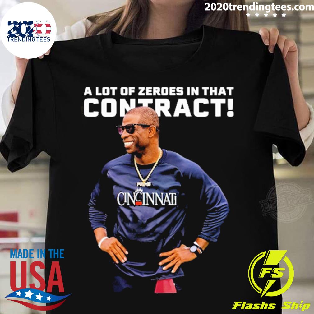 Official a Lot Of Zeros In That Contract - Adult & Kids T-Shirts, Sweatshirts & Hoodies apparel design preview 1