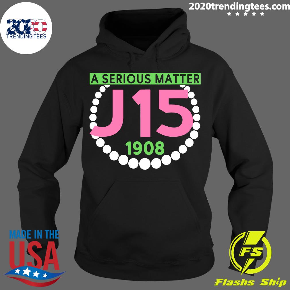 Official A Serious Matter J15 1908 Founders Day - Adult & Kids T-Shirts, Sweatshirts & Hoodies apparel design preview 2