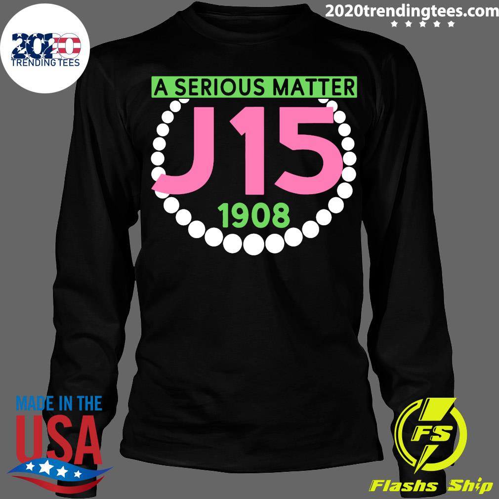 Official A Serious Matter J15 1908 Founders Day - Adult & Kids T-Shirts, Sweatshirts & Hoodies apparel design preview 4