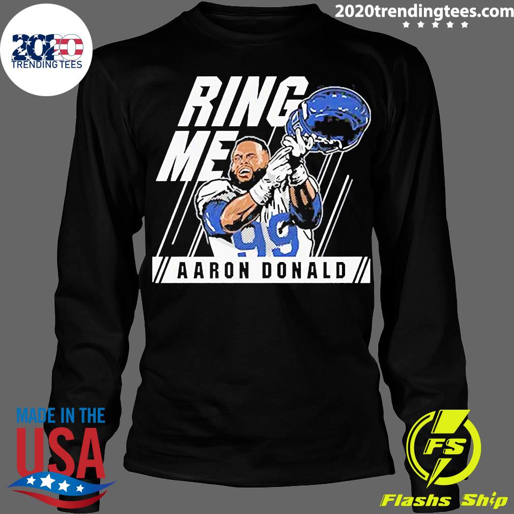 Official Aaron Donald Ring Me - Adult & Kids T-Shirts, Sweatshirts & Hoodies apparel design preview 4