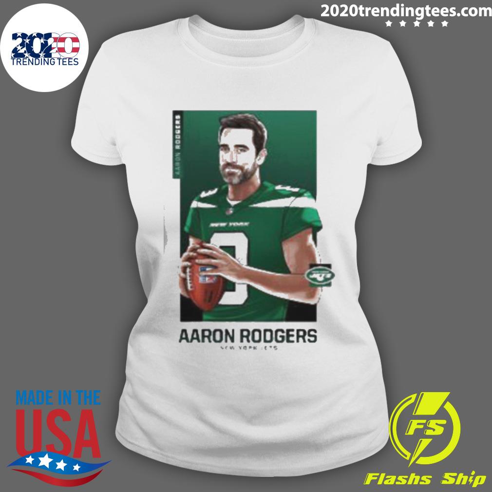 Official aaron Rodgers Jets - Adult & Kids T-Shirts, Sweatshirts & Hoodies apparel design preview 3