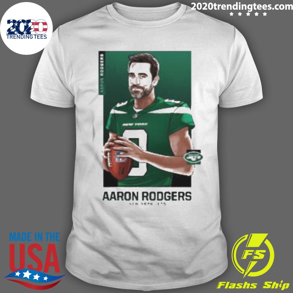Official aaron Rodgers Jets - Adult & Kids T-Shirts, Sweatshirts & Hoodies apparel design preview 1