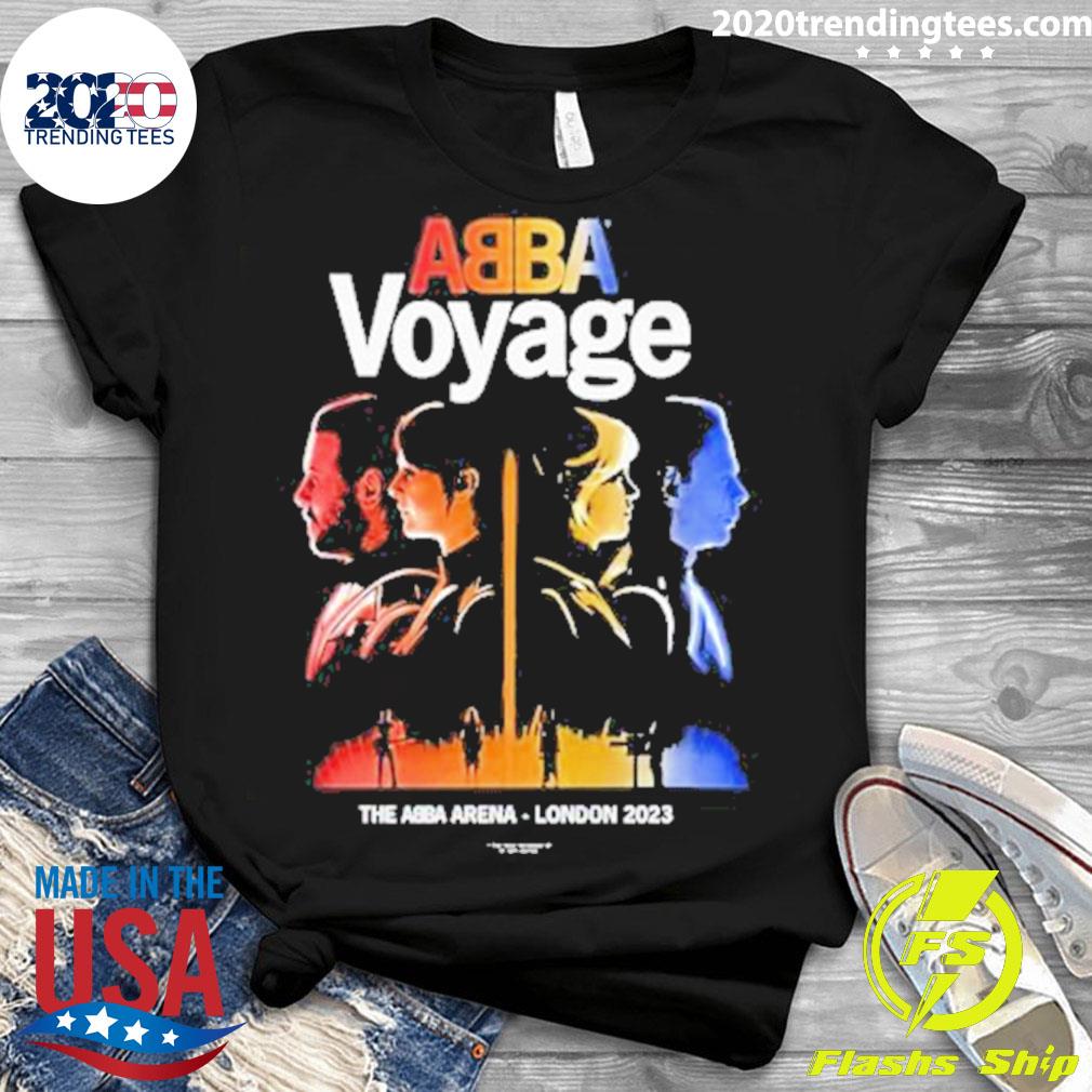 Official abba Voyage 2023 Side Profile A3 Event - Adult & Kids T-Shirts, Sweatshirts & Hoodies apparel design preview 3