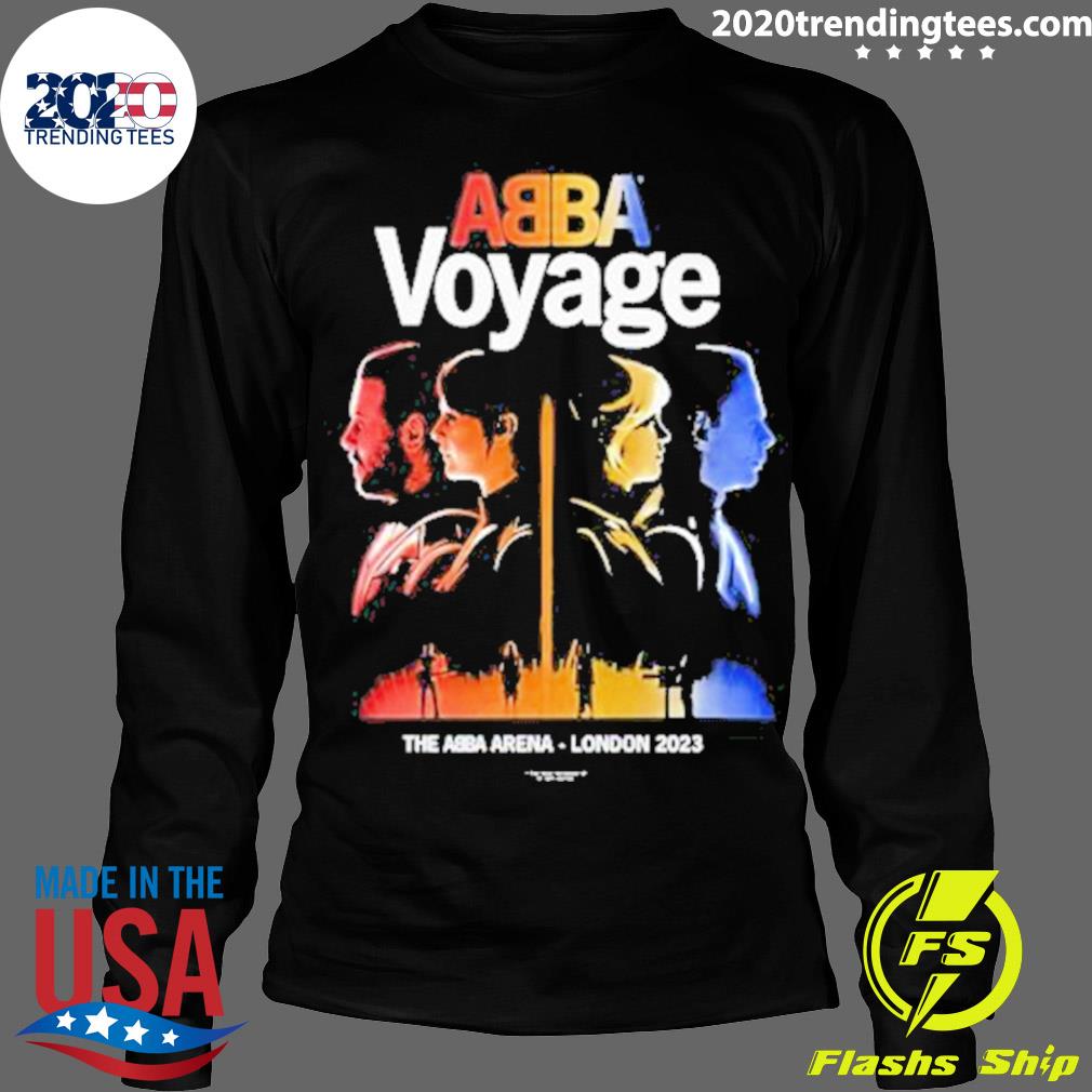 Official abba Voyage 2023 Side Profile A3 Event - Adult & Kids T-Shirts, Sweatshirts & Hoodies apparel design preview 4