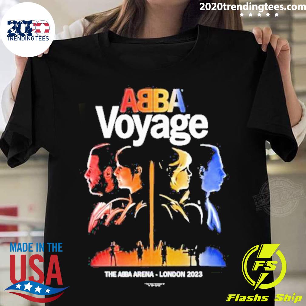 Official abba Voyage 2023 Side Profile A3 Event - Adult & Kids T-Shirts, Sweatshirts & Hoodies apparel design preview 1