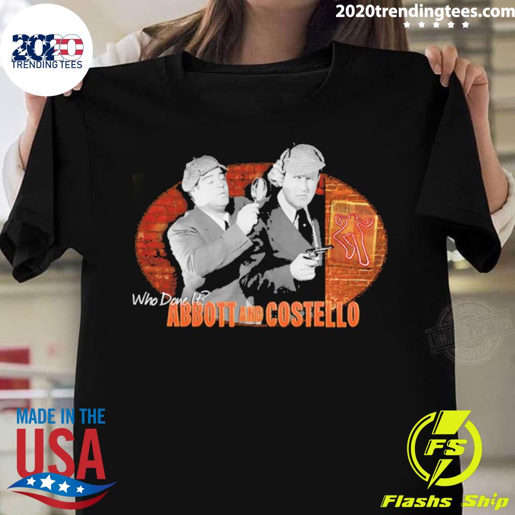 Official abbott and Costello - Adult & Kids T-Shirts, Sweatshirts & Hoodies apparel design preview 1