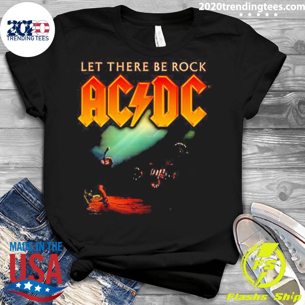 Official ac Dc Let There Be Rock - Adult & Kids T-Shirts, Sweatshirts & Hoodies apparel design preview 3