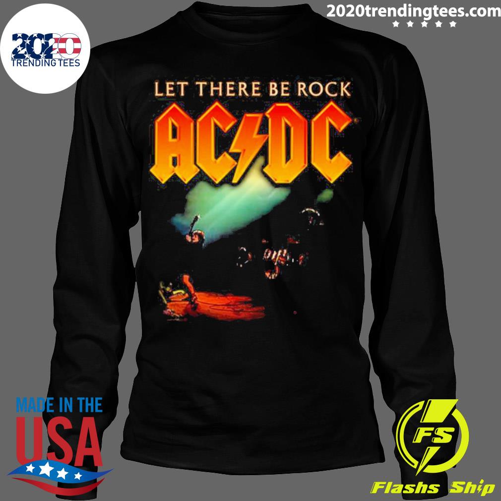 Official ac Dc Let There Be Rock - Adult & Kids T-Shirts, Sweatshirts & Hoodies apparel design preview 4