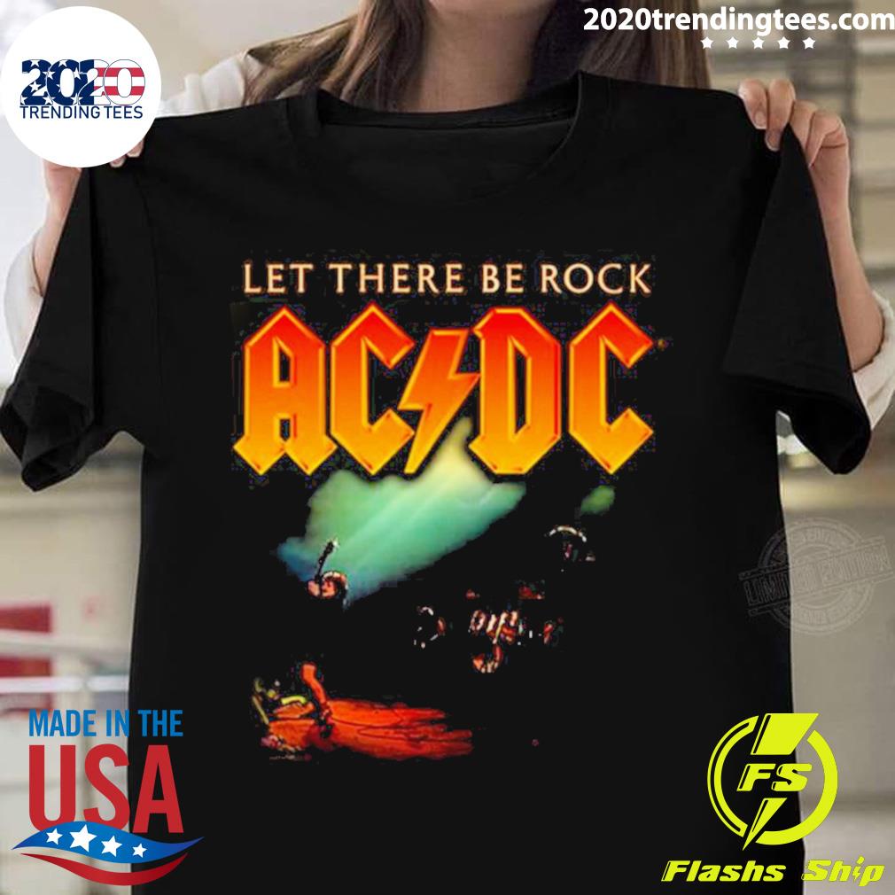 Official ac Dc Let There Be Rock - Adult & Kids T-Shirts, Sweatshirts & Hoodies apparel design preview 1