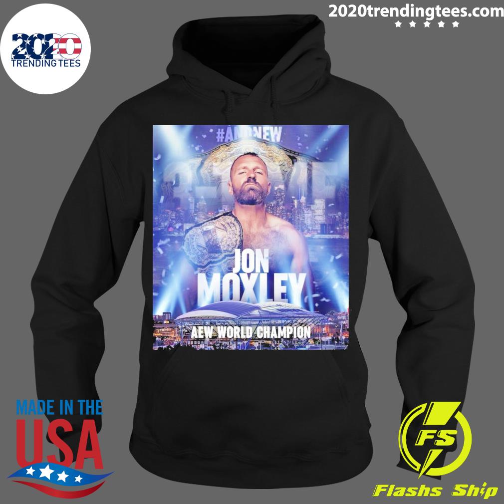 Official aew Dynamite Jon Moxley Champion Grand Slam - Adult & Kids T-Shirts, Sweatshirts & Hoodies apparel design preview 2
