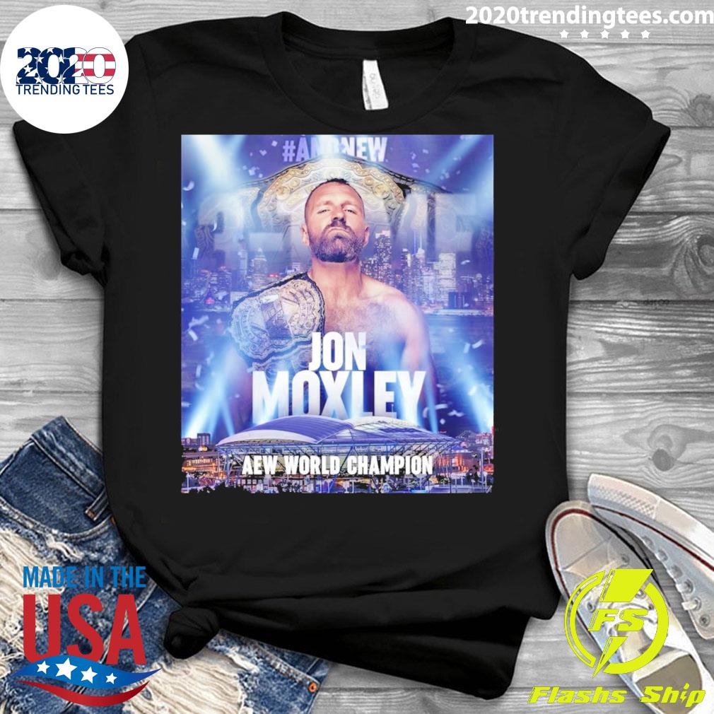 Official aew Dynamite Jon Moxley Champion Grand Slam - Adult & Kids T-Shirts, Sweatshirts & Hoodies apparel design preview 3