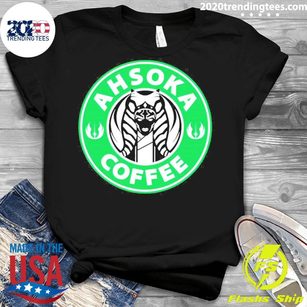 Official ahsoka Coffee - Adult & Kids T-Shirts, Sweatshirts & Hoodies apparel design preview 3