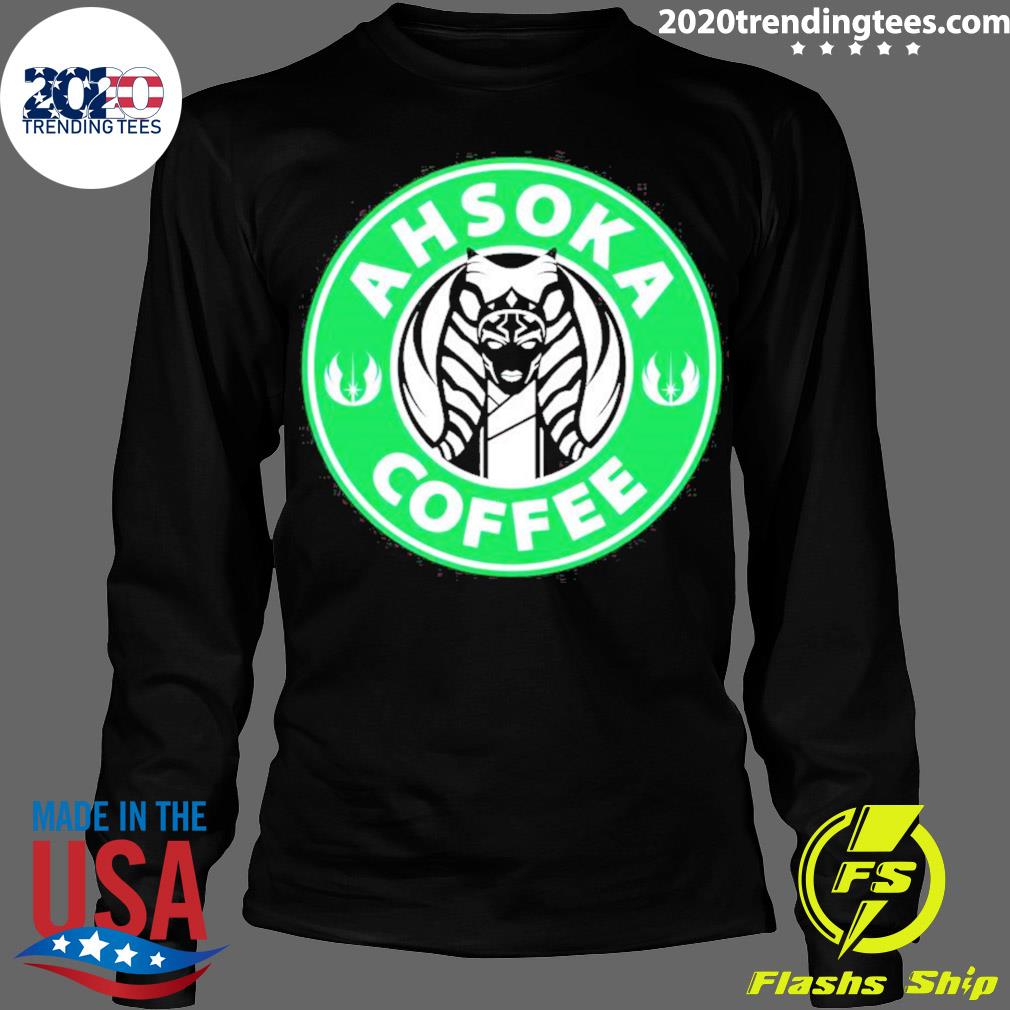 Official ahsoka Coffee - Adult & Kids T-Shirts, Sweatshirts & Hoodies apparel design preview 4