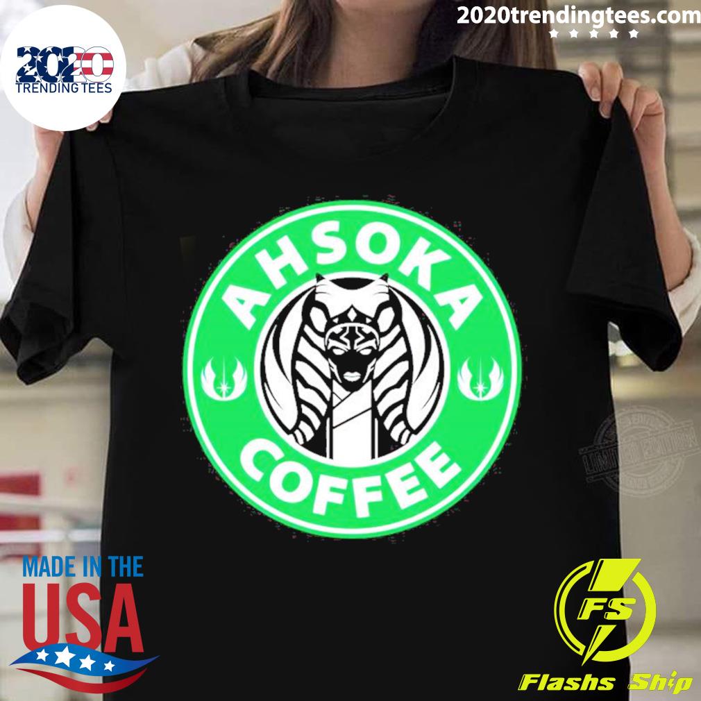 Official ahsoka Coffee - Adult & Kids T-Shirts, Sweatshirts & Hoodies apparel design preview 1
