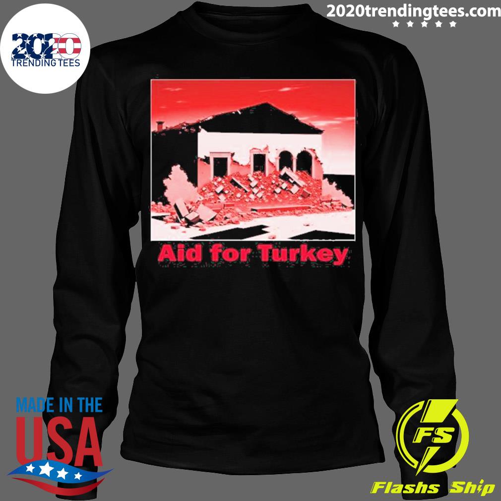 Official aid For Turkey - Adult & Kids T-Shirts, Sweatshirts & Hoodies apparel design preview 4