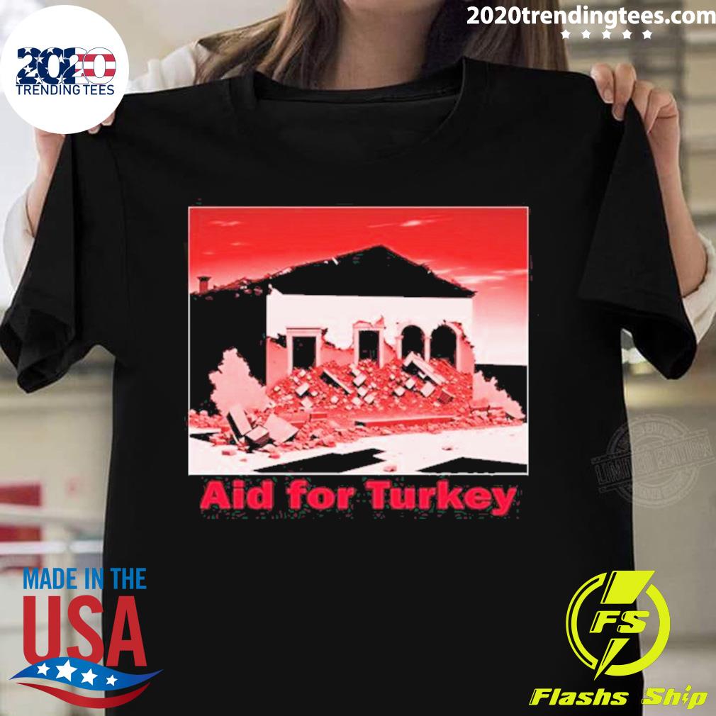 Official aid For Turkey - Adult & Kids T-Shirts, Sweatshirts & Hoodies apparel design preview 1
