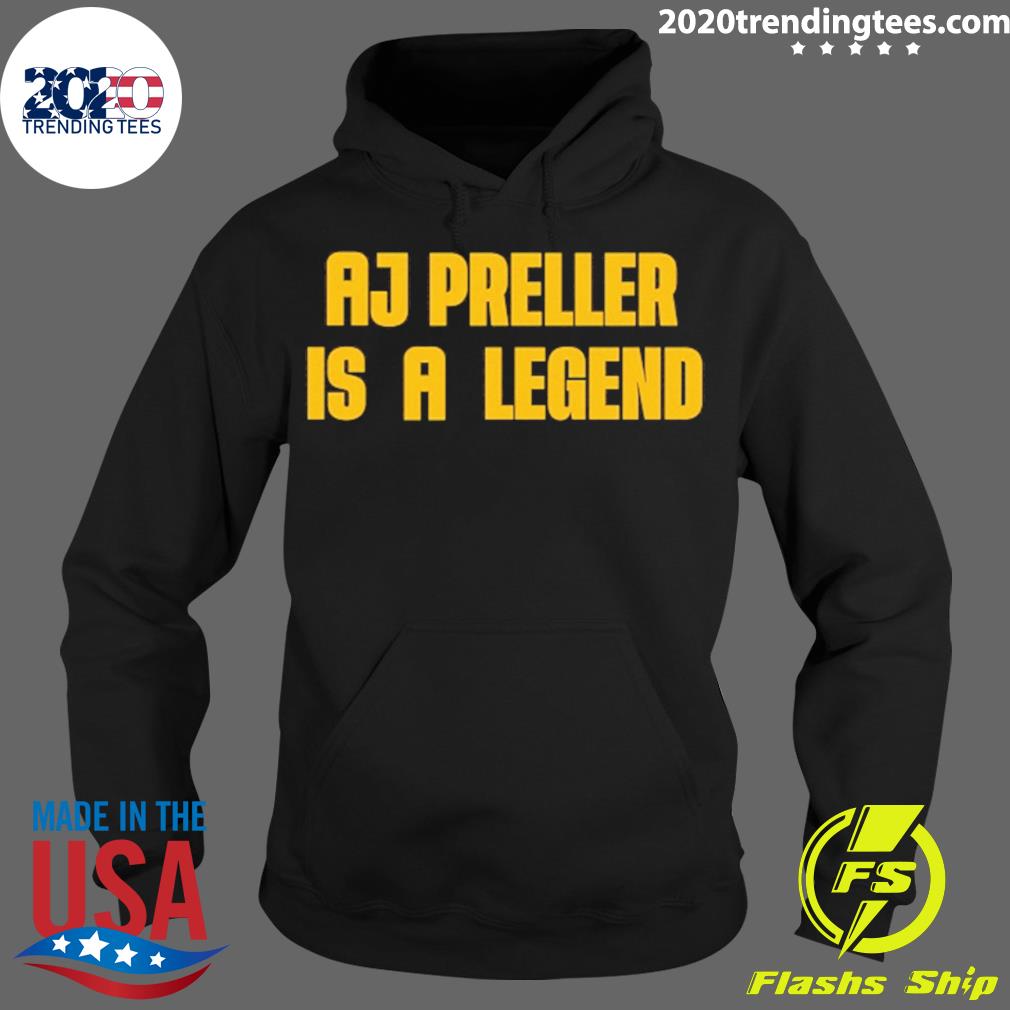 Official aj Preller Is A Legend - Adult & Kids T-Shirts, Sweatshirts & Hoodies apparel design preview 2