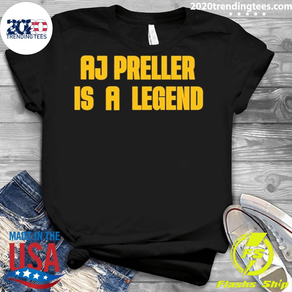 Official aj Preller Is A Legend - Adult & Kids T-Shirts, Sweatshirts & Hoodies apparel design preview 3
