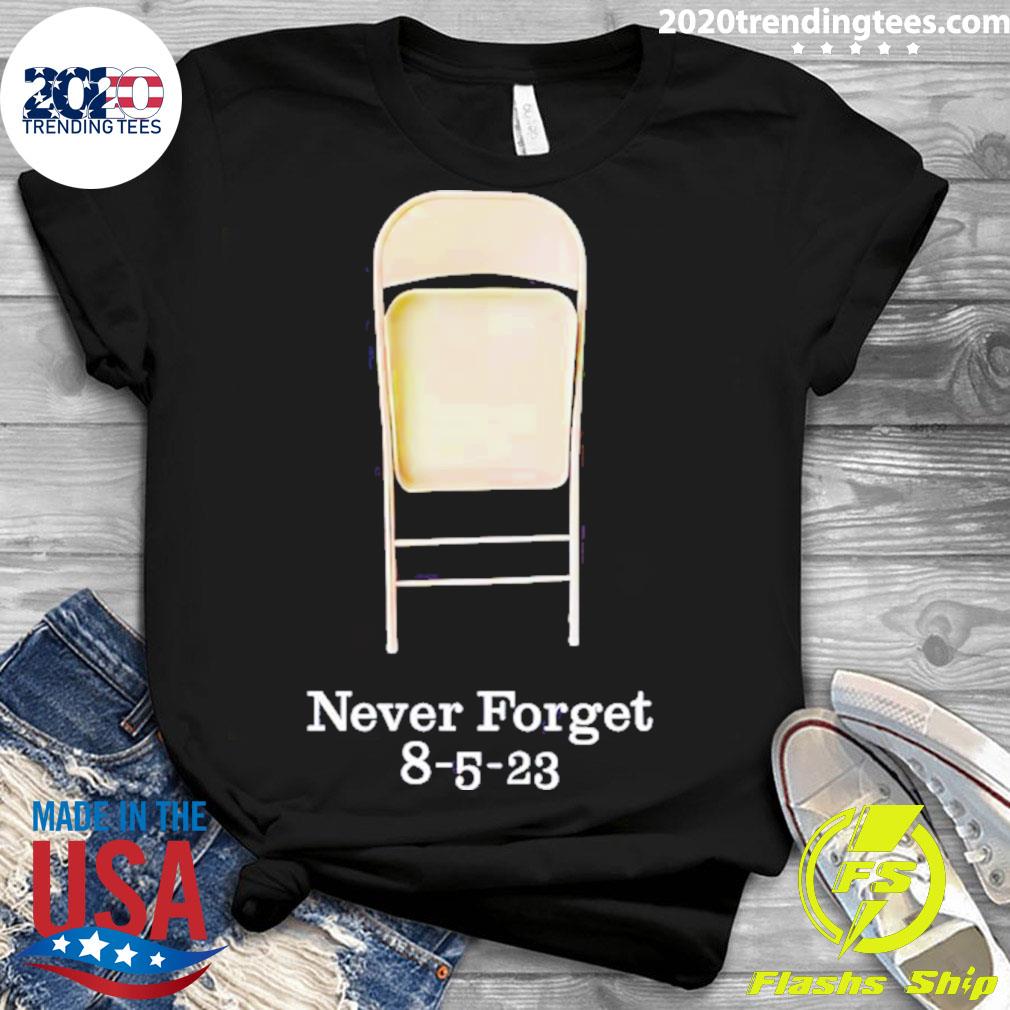 Official alabama High Chair Never Forget 8 5 23 - Adult & Kids T-Shirts, Sweatshirts & Hoodies apparel design preview 3