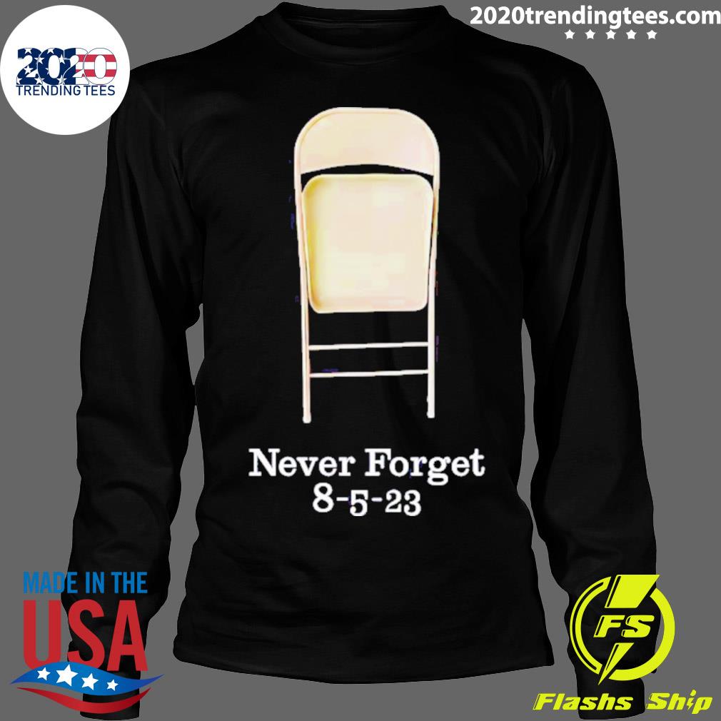 Official alabama High Chair Never Forget 8 5 23 - Adult & Kids T-Shirts, Sweatshirts & Hoodies apparel design preview 4