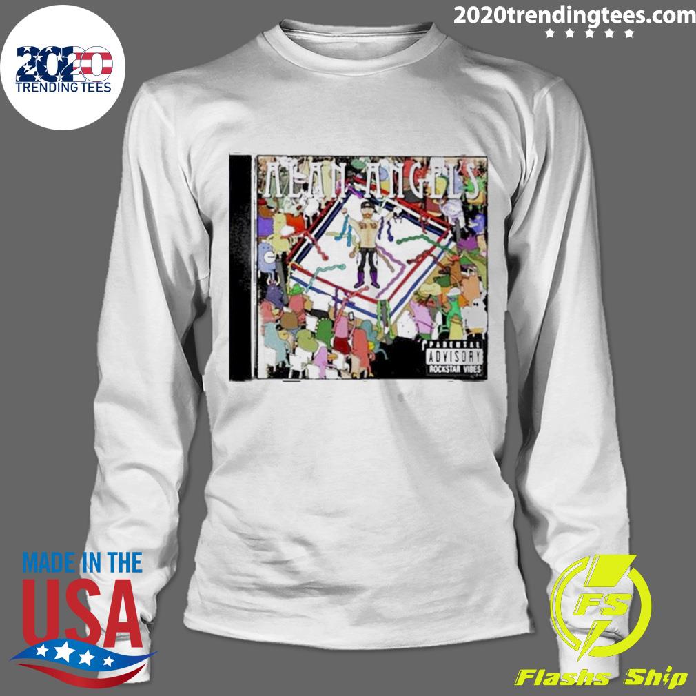 Official alan Angels Album Cover - Adult & Kids T-Shirts, Sweatshirts & Hoodies apparel design preview 4