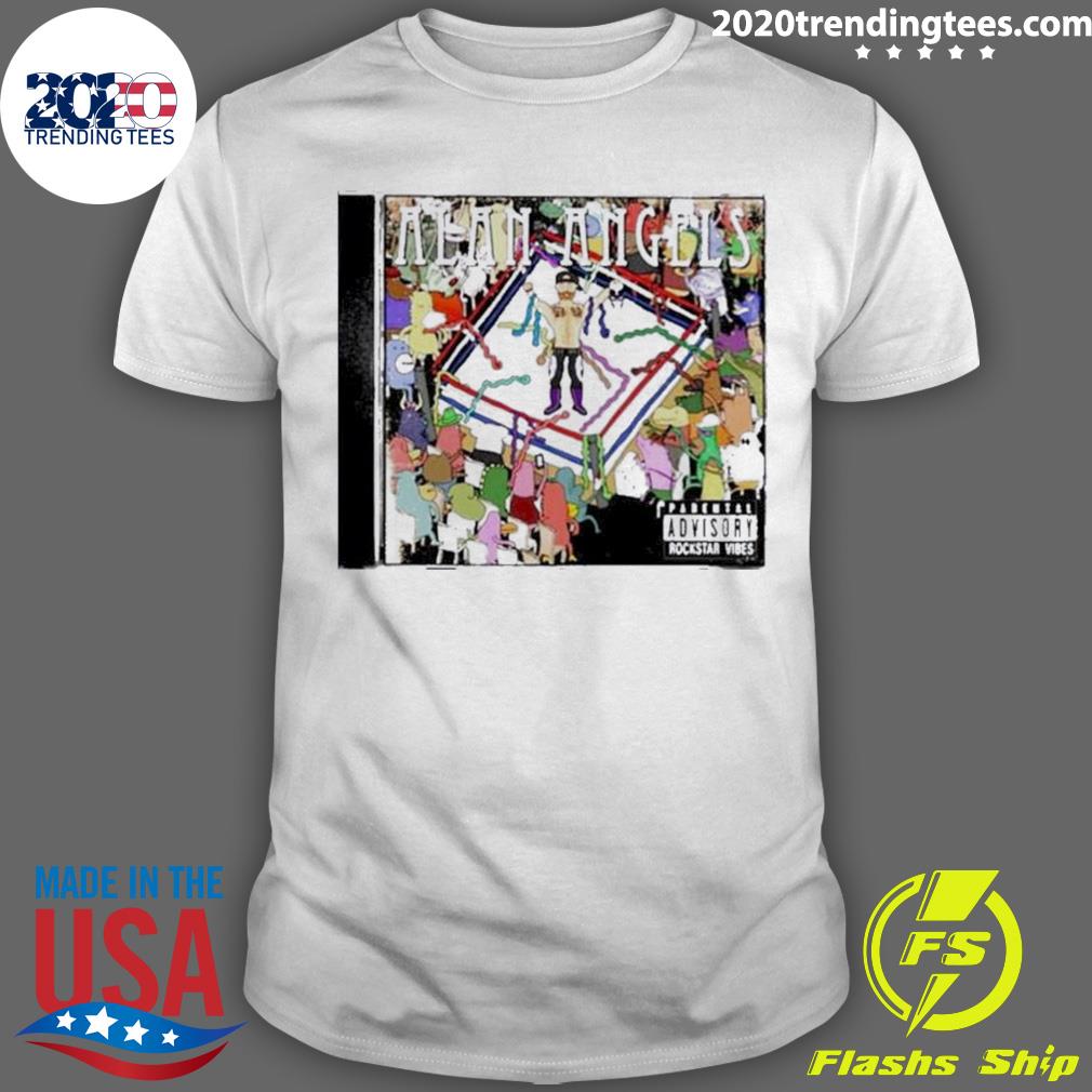 Official alan Angels Album Cover - Adult & Kids T-Shirts, Sweatshirts & Hoodies apparel design preview 1