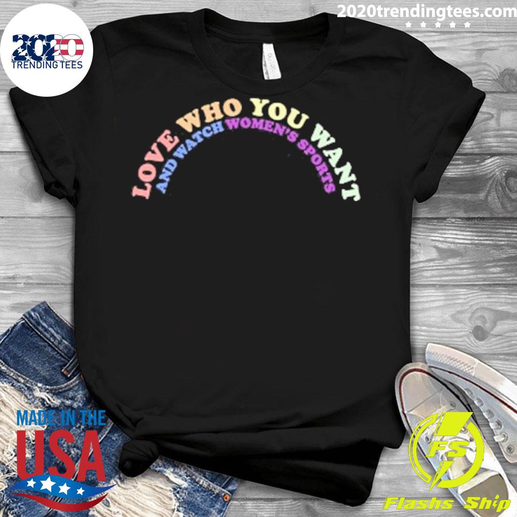 Official ali Riley Love Who You Want And Watch - Adult & Kids T-Shirts, Sweatshirts & Hoodies apparel design preview 3