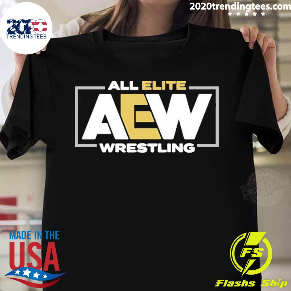 Official all Elite Aew Wrestling - Adult & Kids T-Shirts, Sweatshirts & Hoodies apparel design preview 1