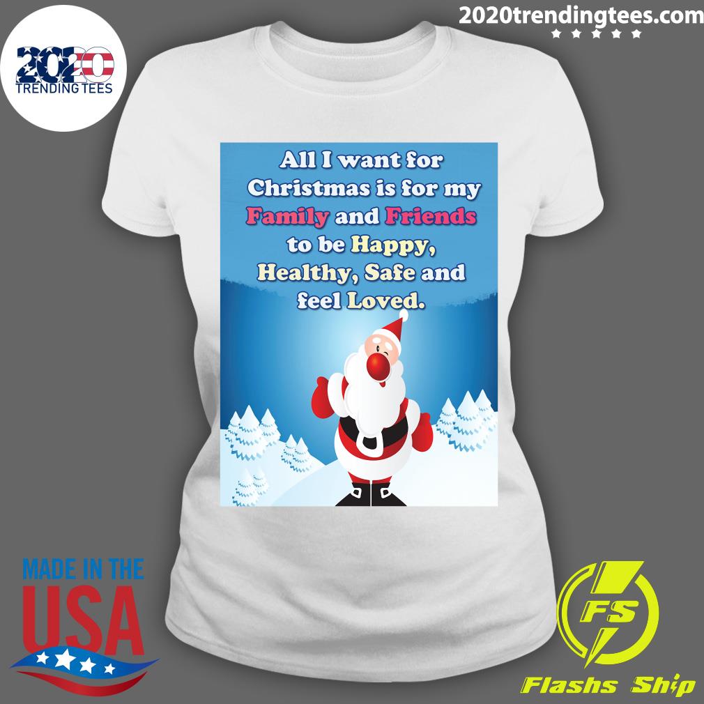Official All I Want For Christmas Is My Family And - Adult & Kids T-Shirts, Sweatshirts & Hoodies apparel design preview 3