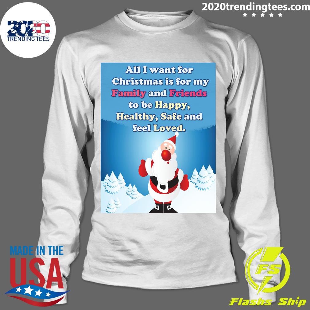 Official All I Want For Christmas Is My Family And - Adult & Kids T-Shirts, Sweatshirts & Hoodies apparel design preview 4