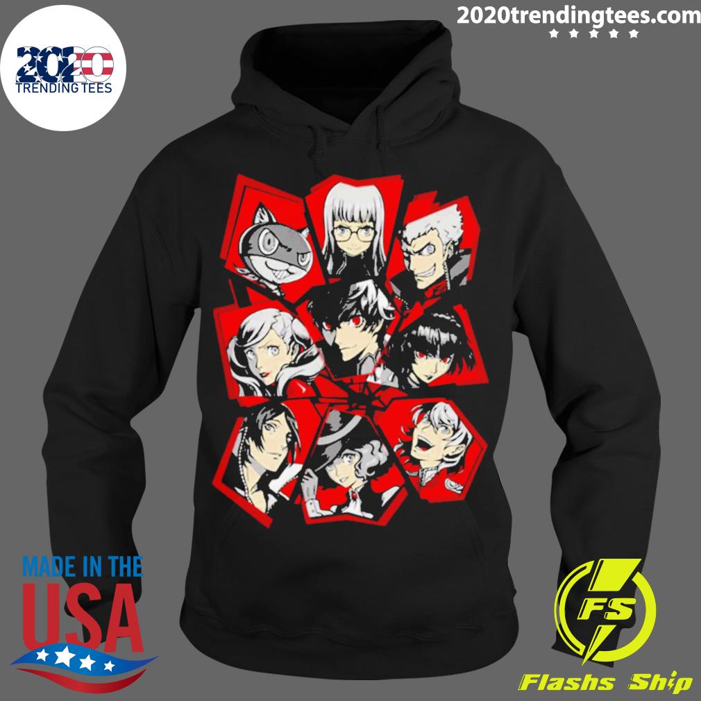 Official all Out Attack Persona 5 - Adult & Kids T-Shirts, Sweatshirts & Hoodies apparel design preview 2