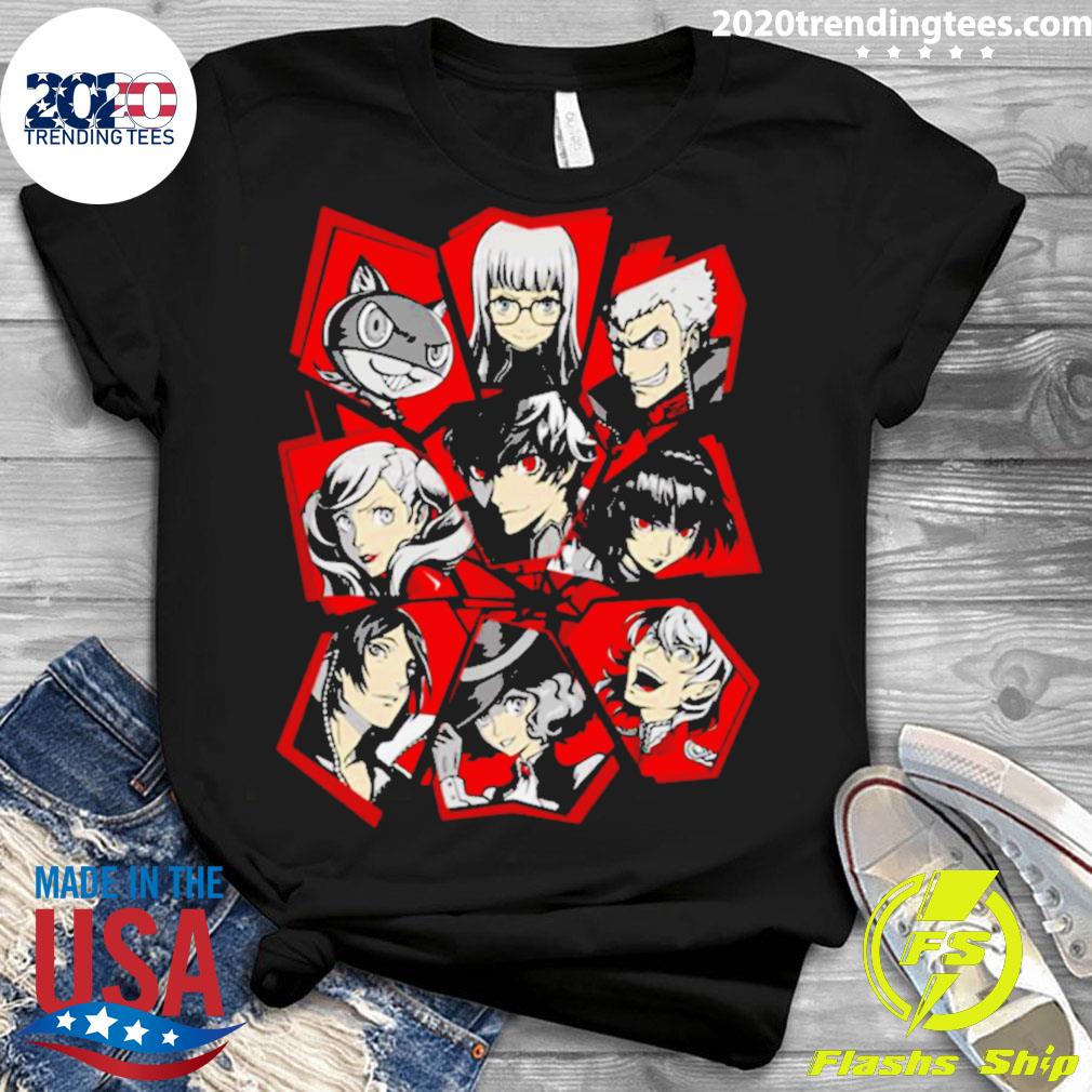 Official all Out Attack Persona 5 - Adult & Kids T-Shirts, Sweatshirts & Hoodies apparel design preview 3