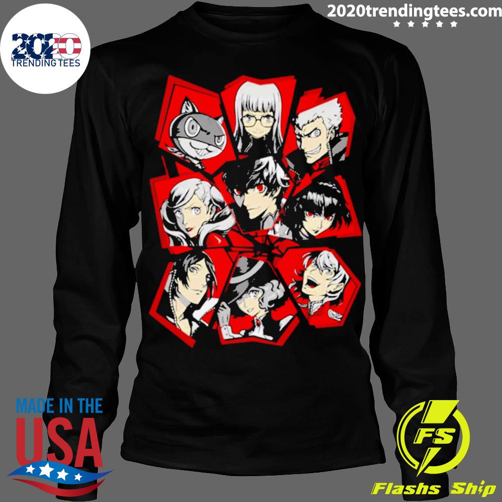 Official all Out Attack Persona 5 - Adult & Kids T-Shirts, Sweatshirts & Hoodies apparel design preview 4