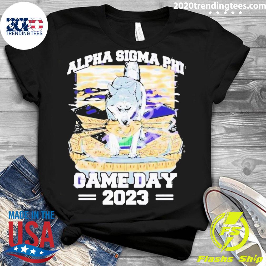 Official alpha Sigma Phi Gameday 2023 - Adult & Kids T-Shirts, Sweatshirts & Hoodies apparel design preview 3