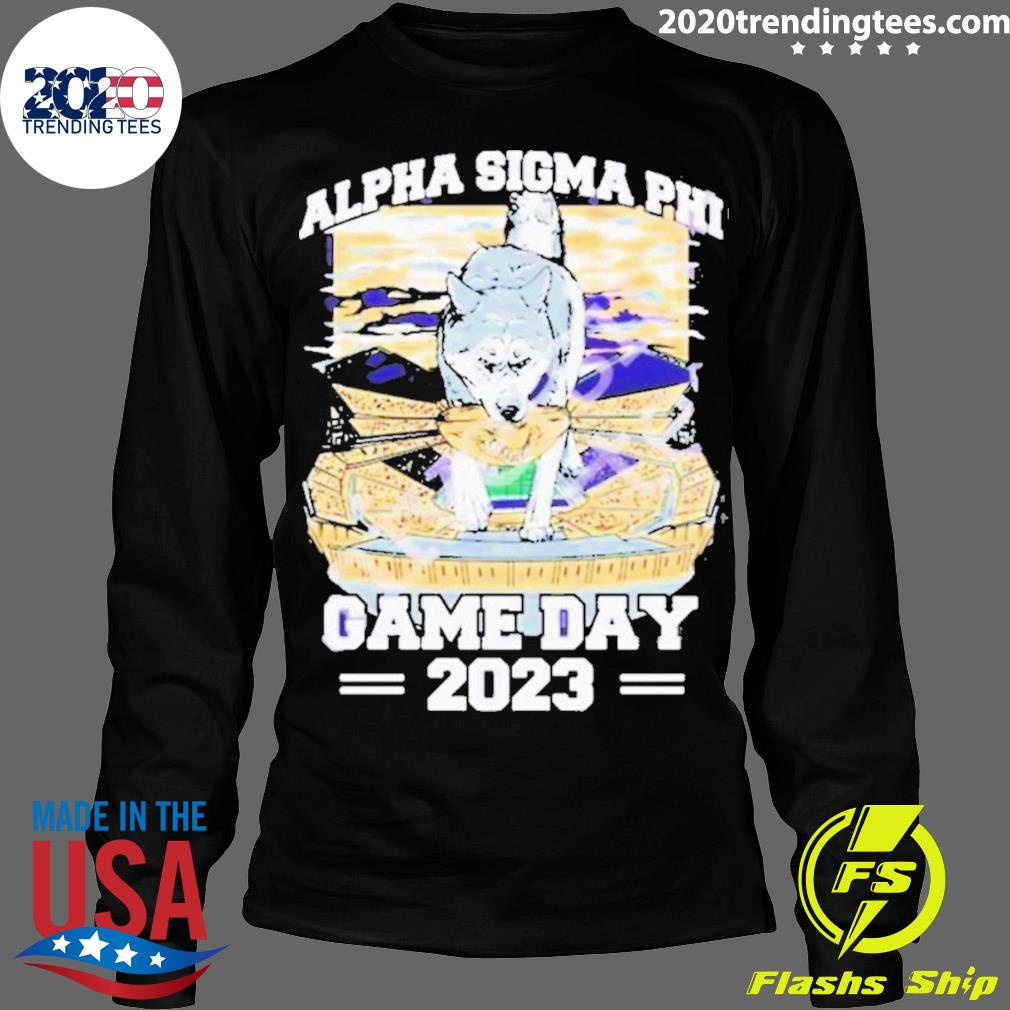Official alpha Sigma Phi Gameday 2023 - Adult & Kids T-Shirts, Sweatshirts & Hoodies apparel design preview 4