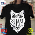 Official always Stray Wolf's Rain - Adult & Kids T-Shirts, Sweatshirts & Hoodies apparel design preview 1