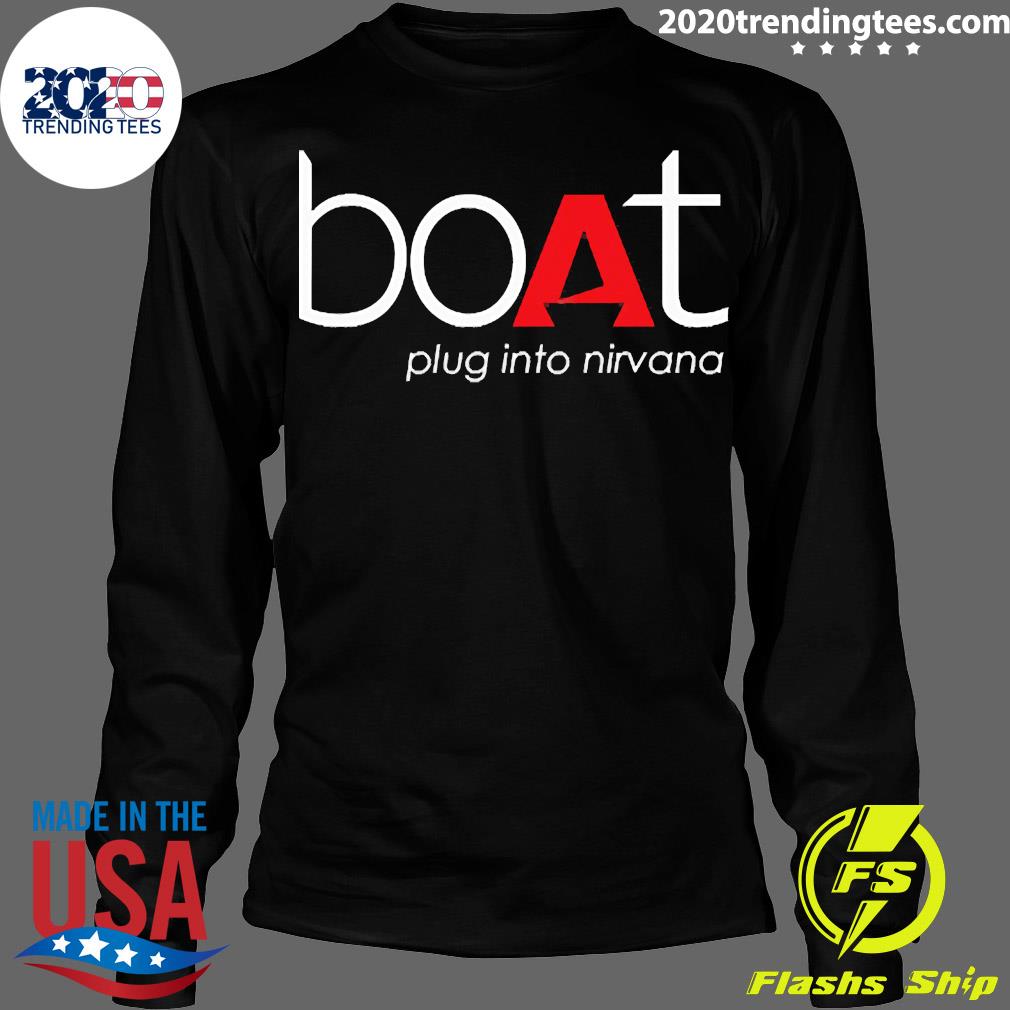 Official aman Gupta Boat Plug Into Nirvana - Adult & Kids T-Shirts, Sweatshirts & Hoodies apparel design preview 4