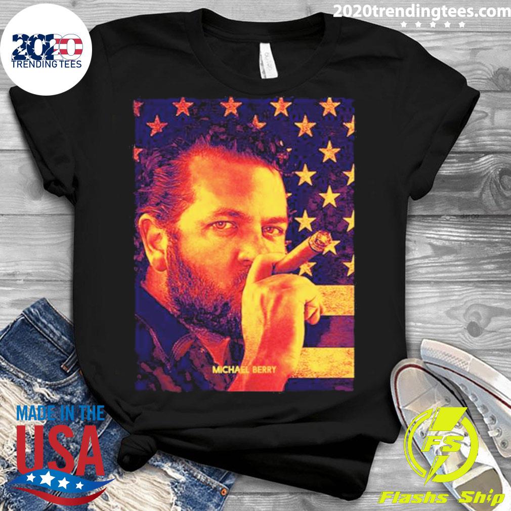 Official american Flag Michael Berry - Adult & Kids T-Shirts, Sweatshirts & Hoodies apparel design preview 3