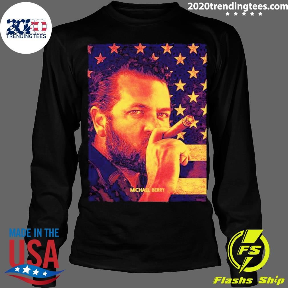 Official american Flag Michael Berry - Adult & Kids T-Shirts, Sweatshirts & Hoodies apparel design preview 4