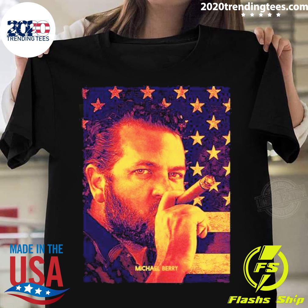 Official american Flag Michael Berry - Adult & Kids T-Shirts, Sweatshirts & Hoodies apparel design preview 1