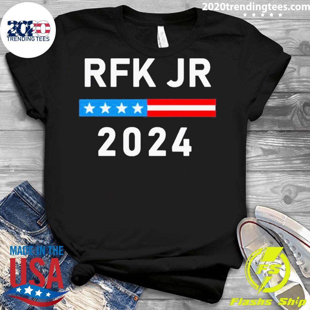 Official american Flag RFK Jr 2024 - Adult & Kids T-Shirts, Sweatshirts & Hoodies apparel design preview 3