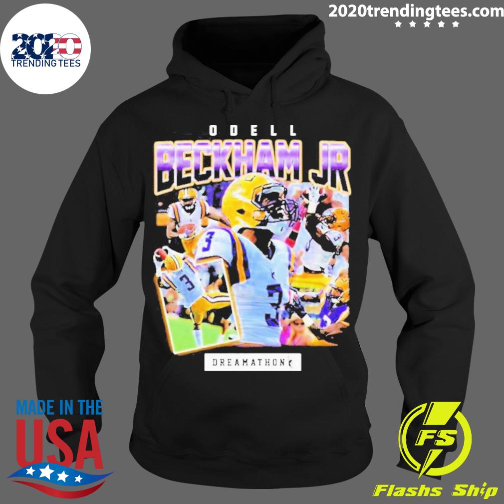 Official american Football Mvp Player Odell Beckham - Adult & Kids T-Shirts, Sweatshirts & Hoodies apparel design preview 2