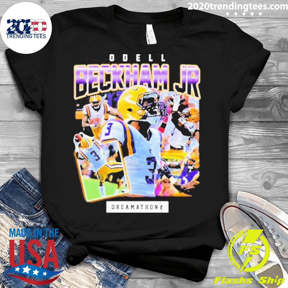 Official american Football Mvp Player Odell Beckham - Adult & Kids T-Shirts, Sweatshirts & Hoodies apparel design preview 3
