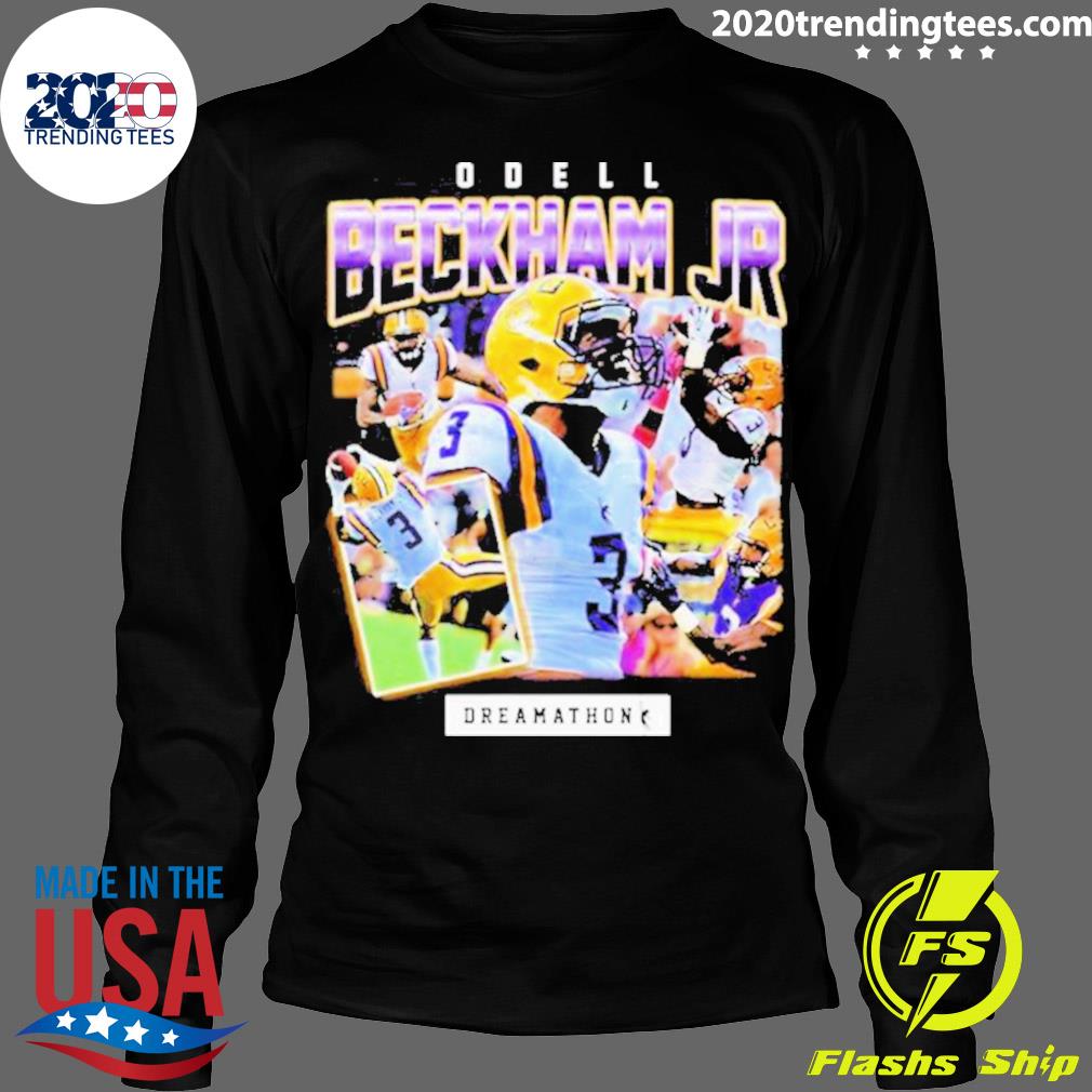 Official american Football Mvp Player Odell Beckham - Adult & Kids T-Shirts, Sweatshirts & Hoodies apparel design preview 4
