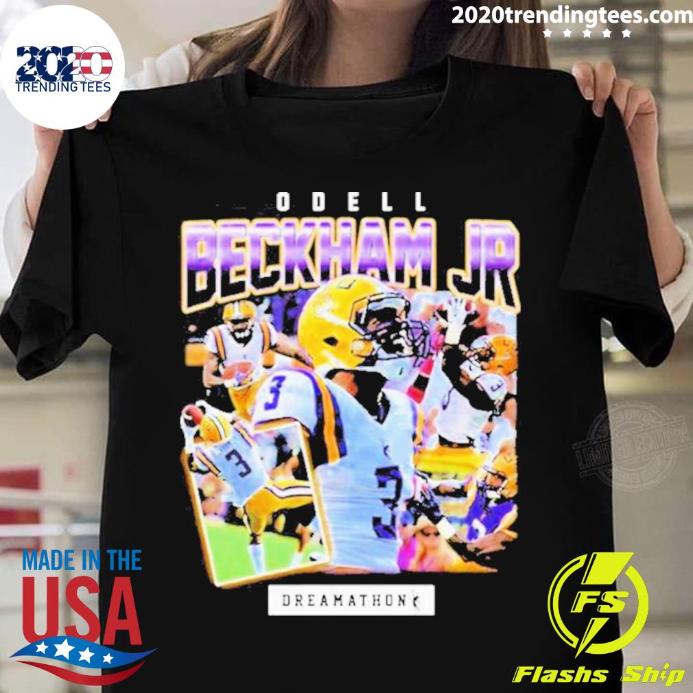 Official american Football Mvp Player Odell Beckham - Adult & Kids T-Shirts, Sweatshirts & Hoodies apparel design preview 1