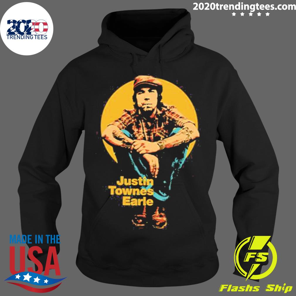 Official american Singer Justin Townes Earle - Adult & Kids T-Shirts, Sweatshirts & Hoodies apparel design preview 2