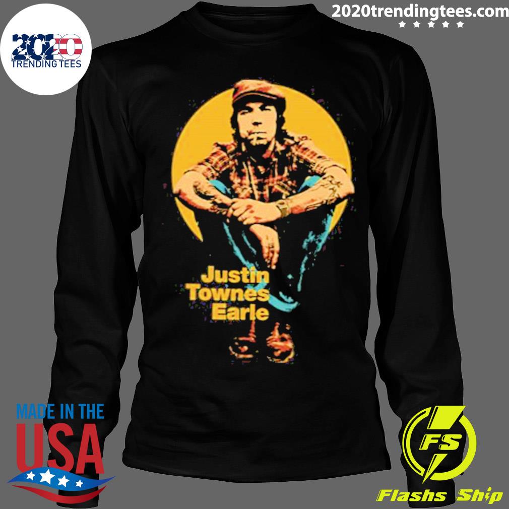 Official american Singer Justin Townes Earle - Adult & Kids T-Shirts, Sweatshirts & Hoodies apparel design preview 4