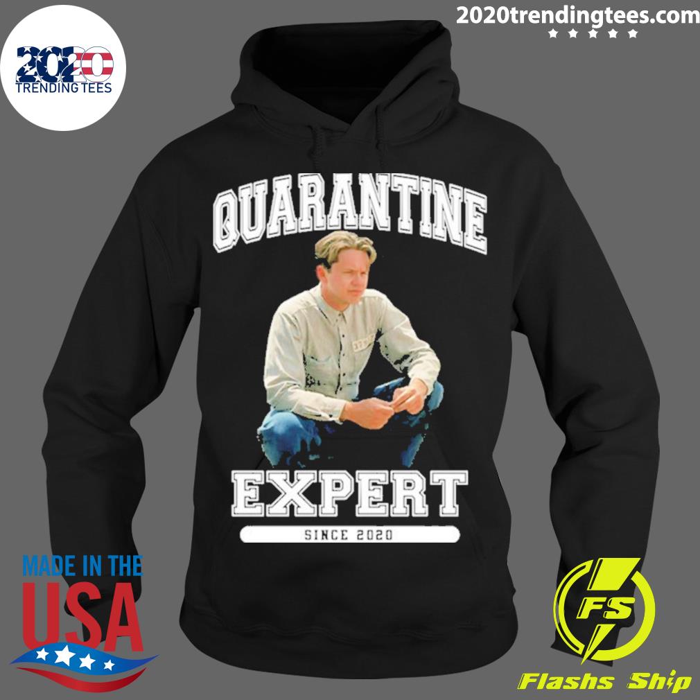 Official andy Dufresne Quarantine Expert The - Adult & Kids T-Shirts, Sweatshirts & Hoodies apparel design preview 2